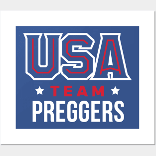 USA Team Preggers Posters and Art